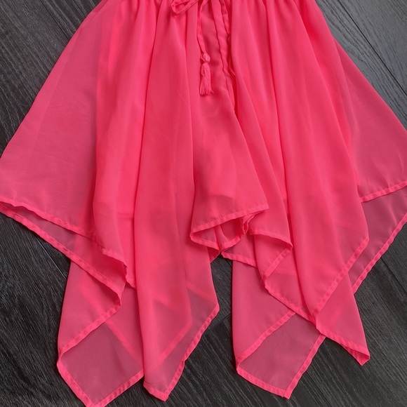 Hot Pink Spring Skort Dress - Picture 4 of 8